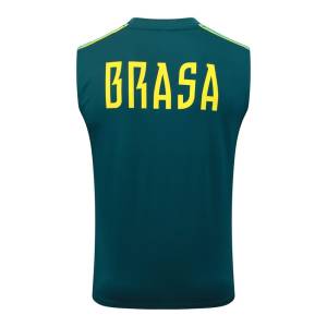 Debardeur Short Bresil 2026 2027 Vert Foncé (3)