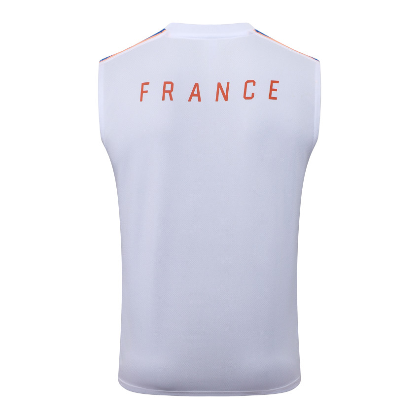 Debardeur Short Equipe de France 2026 2027 Blanc (3)