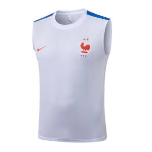 Debardeur Short Equipe de France 2026 2027 Blanc (4)