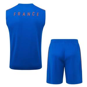 Debardeur Short Equipe de France 2026 2027 Bleu Clair (2)