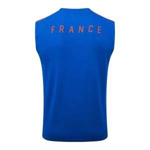 Debardeur Short Equipe de France 2026 2027 Bleu Clair (3)