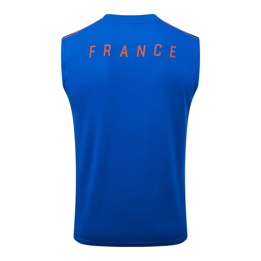 Debardeur Short Equipe de France 2026 2027 Bleu Clair (3)
