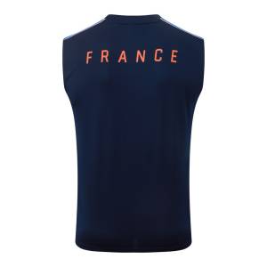 Debardeur Short Equipe de France 2026 2027 Bleu Sombre (3)