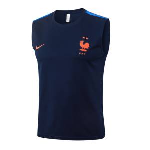 Debardeur Short Equipe de France 2026 2027 Bleu Sombre (4)