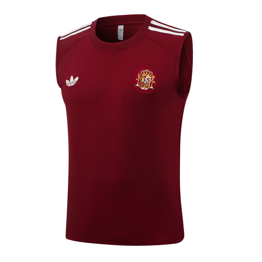 Debardeur Short Espagne 2026 2027 Rouge (2)