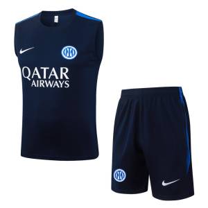 Debardeur Short Inter Milan 2026 2027 Bleu Sombre