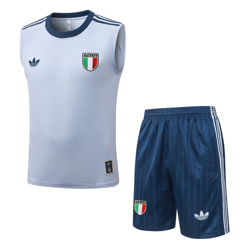 Debardeur Short Italie 2026 2027 Blanc Cassé (1) Debardeur Short Italie 2026 2027 Blanc Cassé (1)