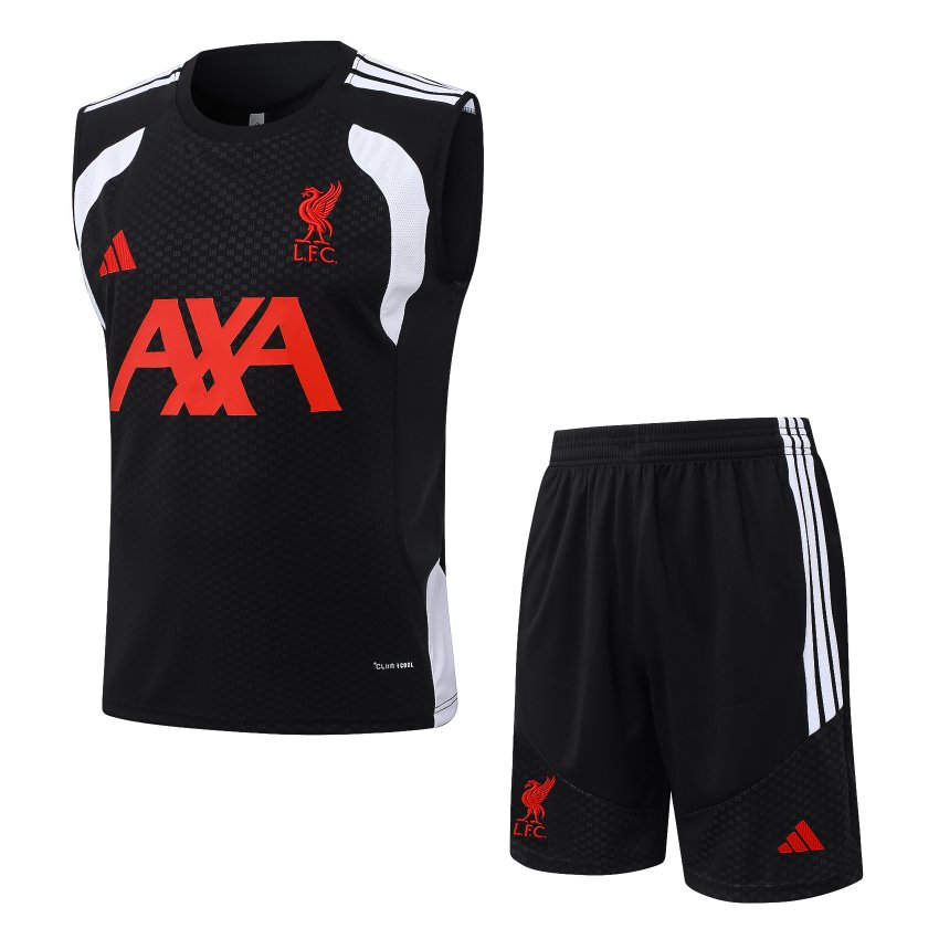 Debardeur Short Liverpool 2026 2027 Noir Blanc (1)