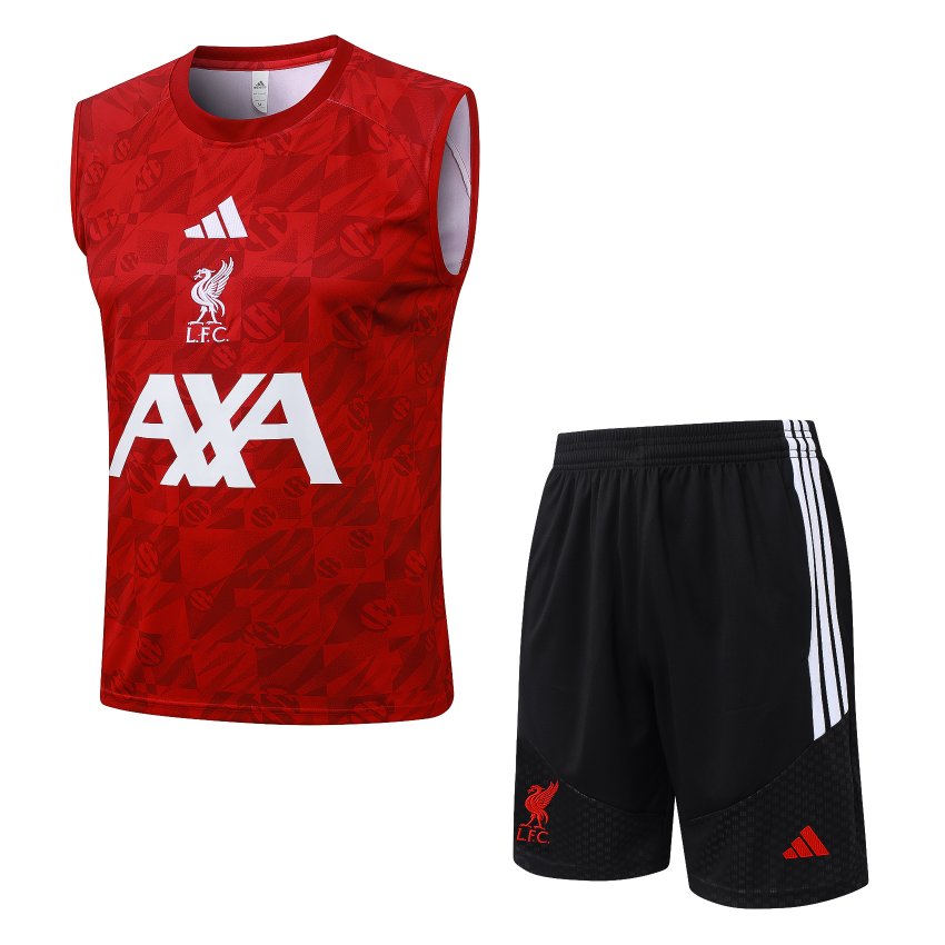 Debardeur Short Liverpool 2026 2027 Rouge Nuit (1) Debardeur Short Liverpool 2026 2027 Rouge Nuit (1)