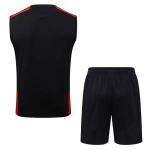 Debardeur Short Manchester United 2026 2027 Noir Charbon (2)
