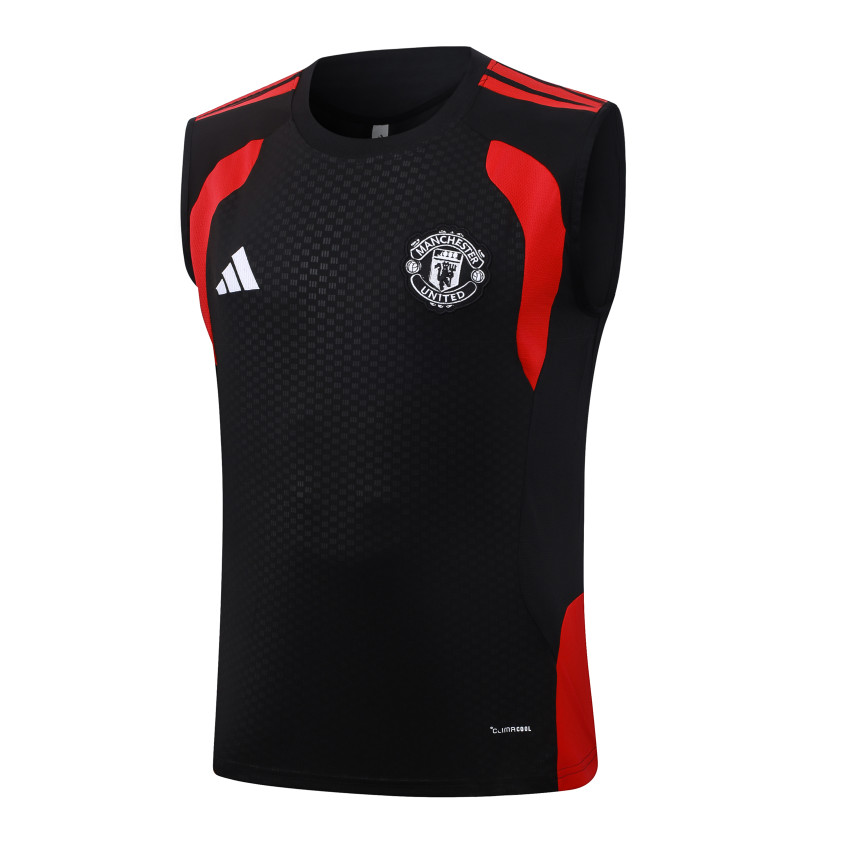 Debardeur Short Manchester United 2026 2027 Noir Charbon (4)