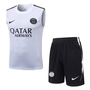 Debardeur Short PSG 2026 2027 Blanc Noir