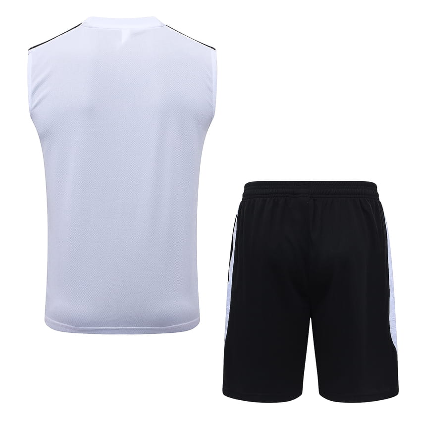 Debardeur Short PSG 2026 2027 Blanc Noir (3)