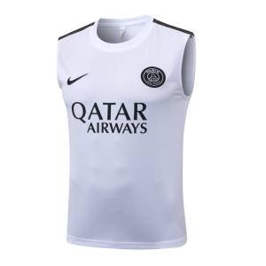 Debardeur Short PSG 2026 2027 Blanc Noir (4)