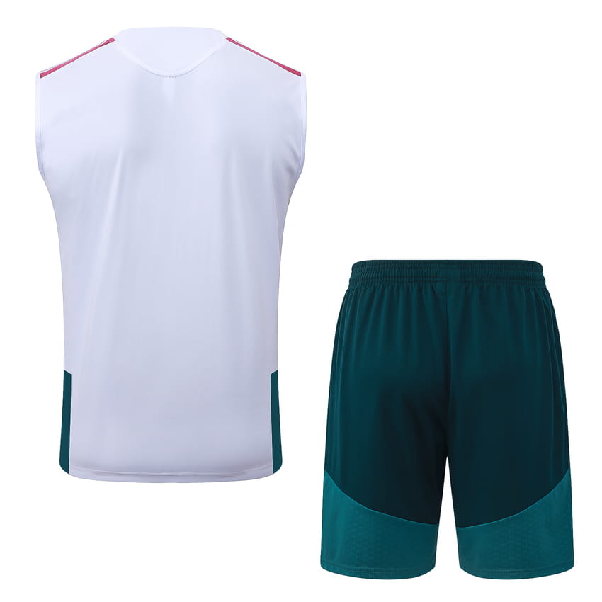 Debardeur Short Real Madrid 2026 2027 Blanc Rouge (2) Debardeur Short Real Madrid 2026 2027 Blanc Rouge (2)