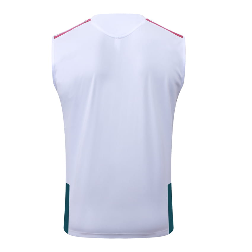 Debardeur Short Real Madrid 2026 2027 Blanc Rouge (3) Debardeur Short Real Madrid 2026 2027 Blanc Rouge (3)