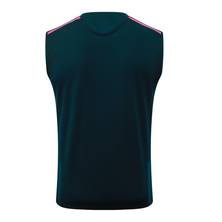 Debardeur Short Real Madrid 2026 2027 Bleu Pétrole (3)