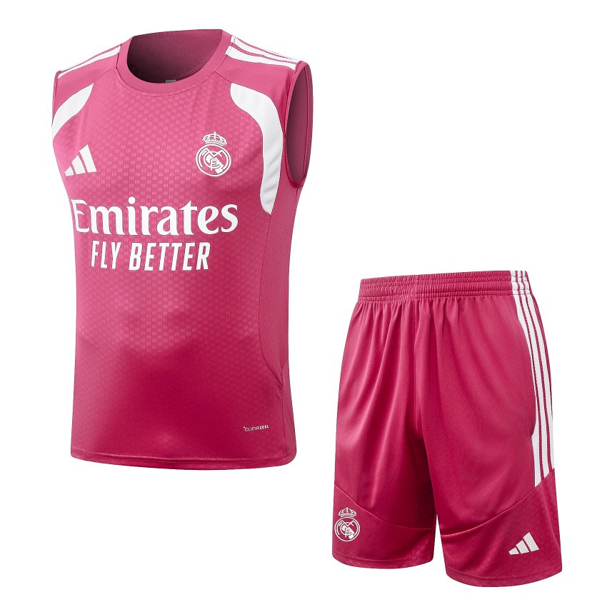 Debardeur Short Real Madrid 2026 2027 Rose (1) Debardeur Short Real Madrid 2026 2027 Rose (1)