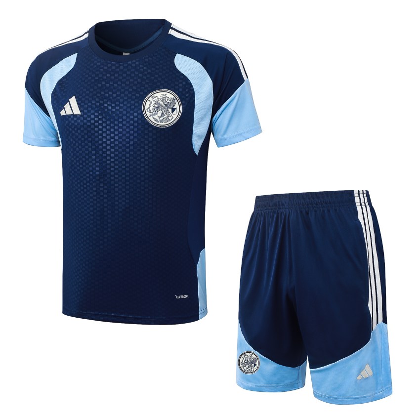 Ensemble Maillot Short Ajax 2026 2027 Bleu Sombre (1) Ensemble Maillot Short Ajax 2026 2027 Bleu Sombre (1)