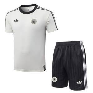 Ensemble Maillot Short Allemagne 2026 2027 Blanc Cassé