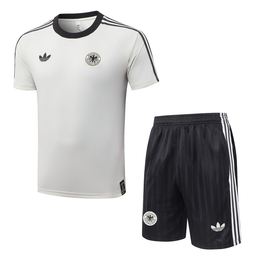 Ensemble Maillot Short Allemagne 2026 2027 Blanc Cassé (1) Ensemble Maillot Short Allemagne 2026 2027 Blanc Cassé (1)