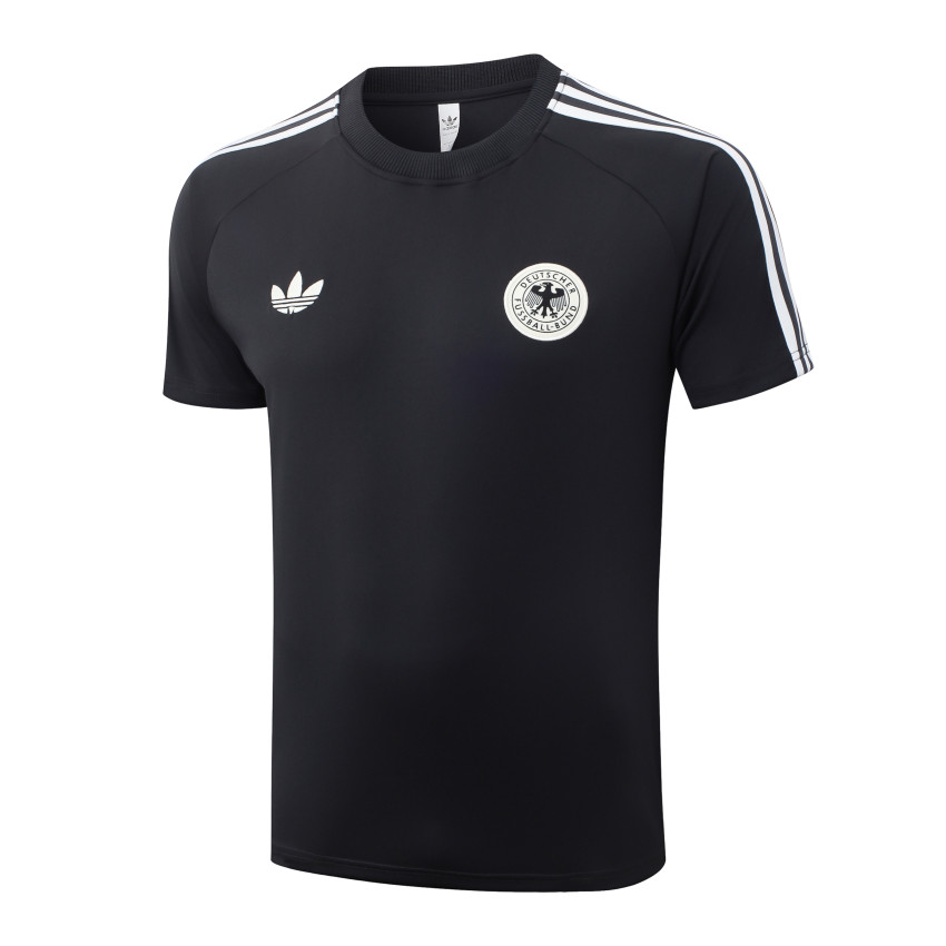 Ensemble Maillot Short Allemagne 2026 2027 Noir Blanc (4) Ensemble Maillot Short Allemagne 2026 2027 Noir Blanc (4)