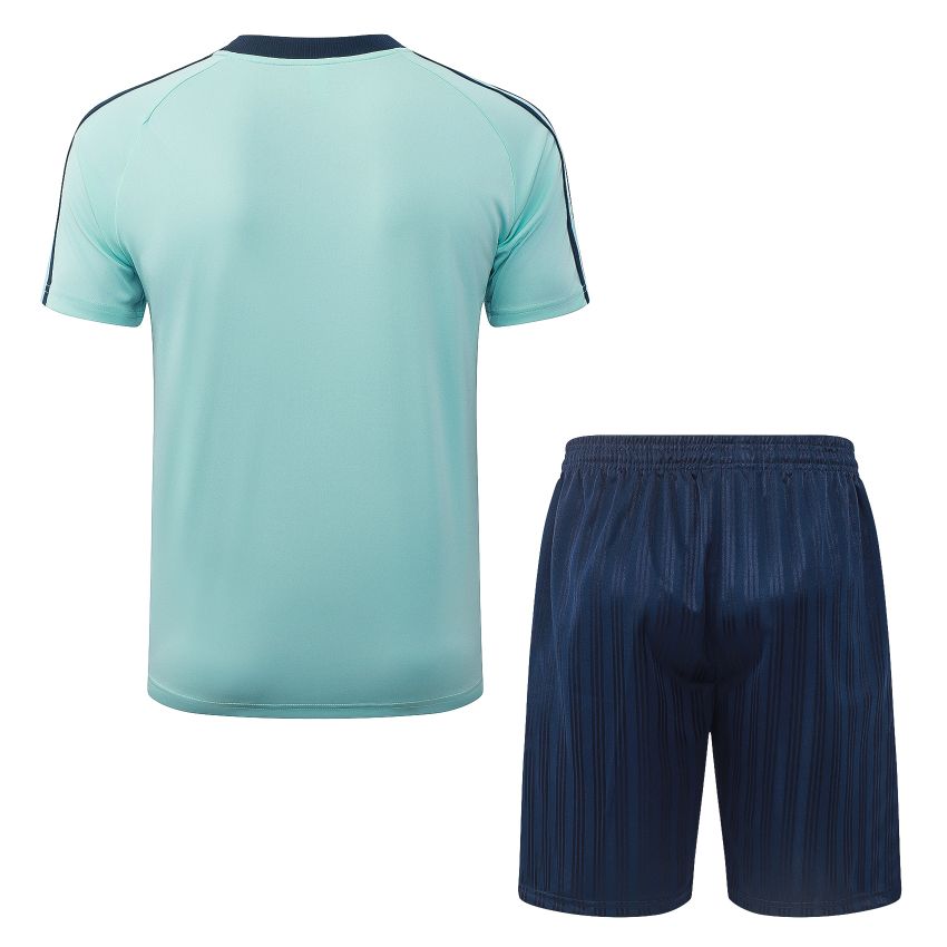 Ensemble Maillot Short Allemagne 2026 2027 Vert Clair (3)