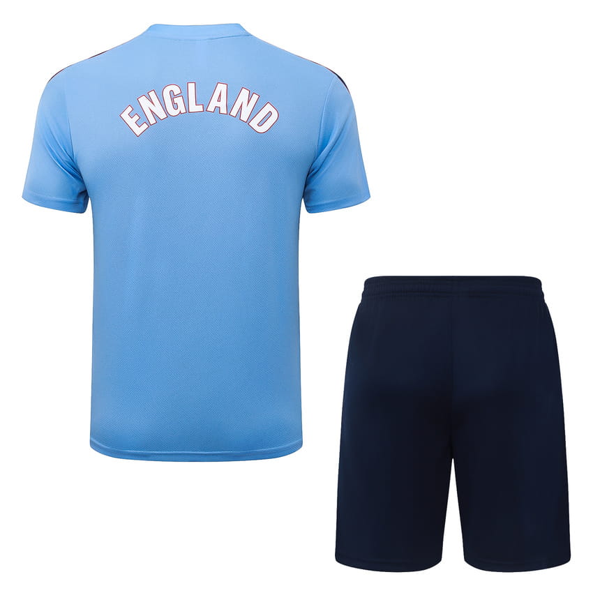 Ensemble Maillot Short Angleterre 2026 2027 Bleu Ciel (4)