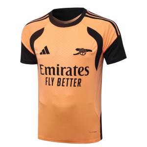 Ensemble Maillot Short Arsenal 2026 2027 Noir Orange (3)