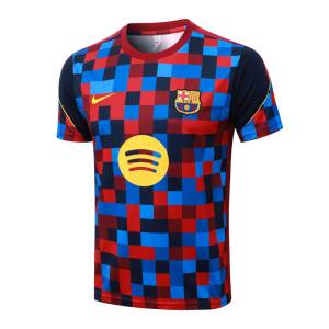 Ensemble Maillot Short Barca 2026 2027 Bleu Rouge (2)