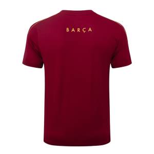 Ensemble Maillot Short Barca 2026 2027 Rouge Foncé (2)