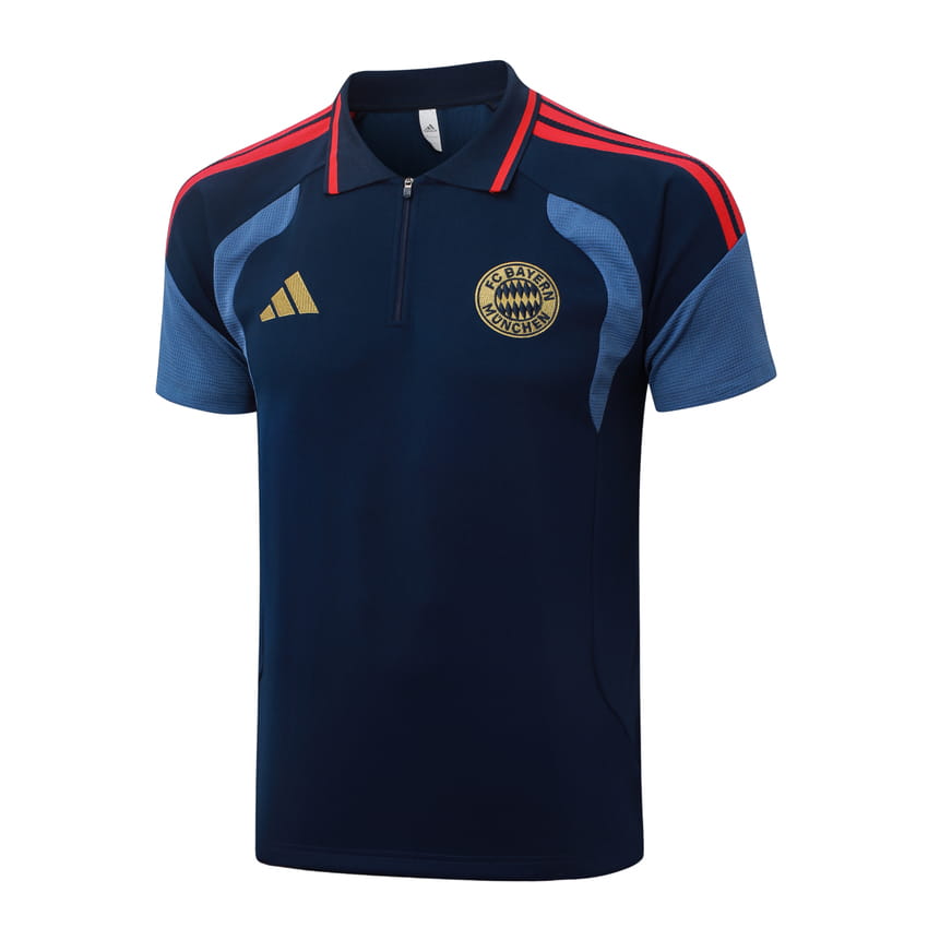 Ensemble Maillot Short Bayern Munich 2026 2027 Bleu Sombre (3)