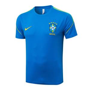Ensemble Maillot Short Bresil 2026 2027 Bleu Ciel (4)