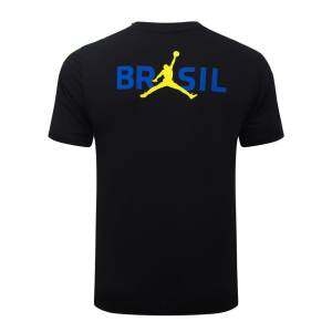 Ensemble Maillot Short Bresil 2026 2027 Noir Jaune (2)