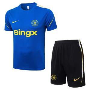 Ensemble Maillot Short Chelsea 2026 2027 Bleu Clair (1)