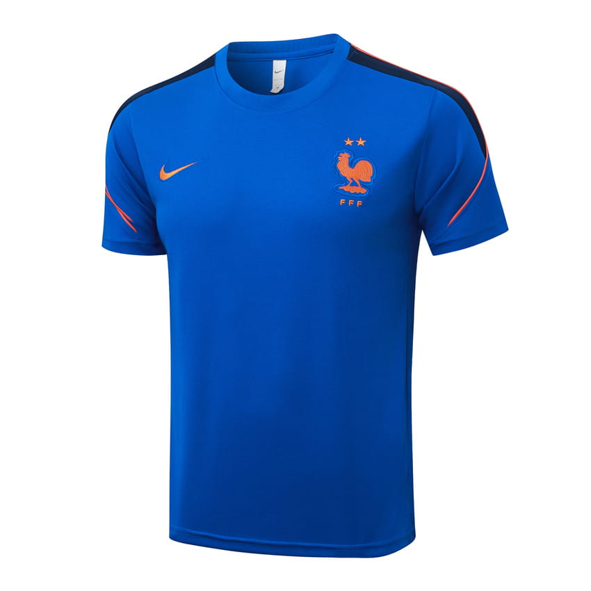 Ensemble Maillot Short Equipe de France 2026 2027 Bleu Clair (4)