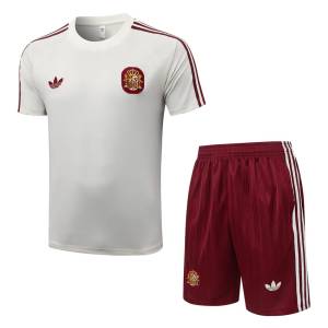 Ensemble Maillot Short Espagne 2026 2027 Blanc Rouge