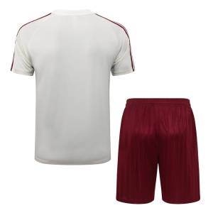 Ensemble Maillot Short Espagne 2026 2027 Blanc Rouge (4)