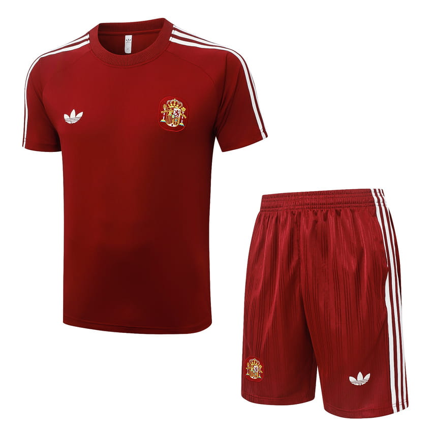 Ensemble Maillot Short Espagne 2026 2027 Rouge (1) Ensemble Maillot Short Espagne 2026 2027 Rouge (1)