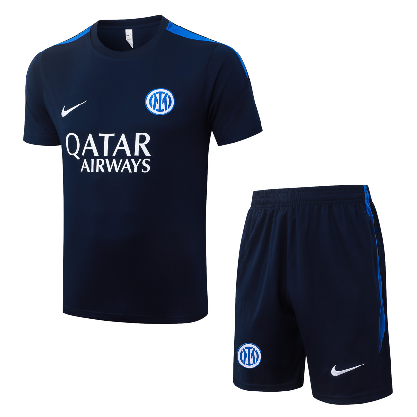 Ensemble Maillot Short Inter Milan 2026 2027 Bleu Sombre (1)