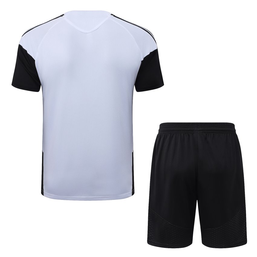 Ensemble Maillot Short Liverpool 2026 2027 Blanc Noir (2) Ensemble Maillot Short Liverpool 2026 2027 Blanc Noir (2)