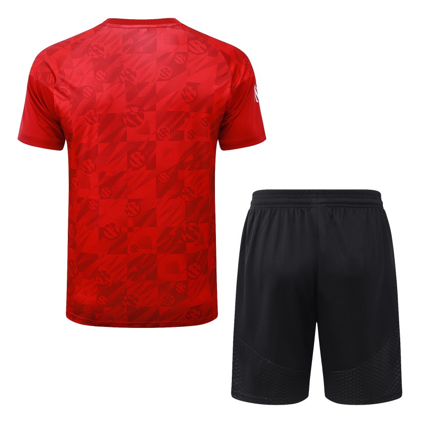 Ensemble Maillot Short Liverpool 2026 2027 Rouge Nuit (2)