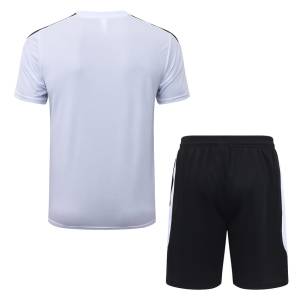 Ensemble Maillot Short PSG 2026 2027 Blanc Noir (4) Ensemble Maillot Short PSG 2026 2027 Blanc Noir (4)