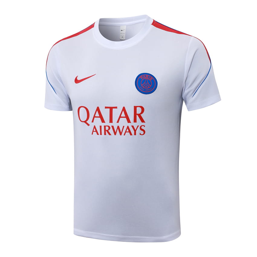 Ensemble Maillot Short PSG 2026 2027 Blanc Rouge (3) Ensemble Maillot Short PSG 2026 2027 Blanc Rouge (3)