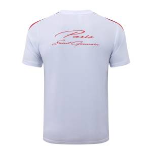 Ensemble Maillot Short PSG 2026 2027 Blanc Rouge (4) Ensemble Maillot Short PSG 2026 2027 Blanc Rouge (4)