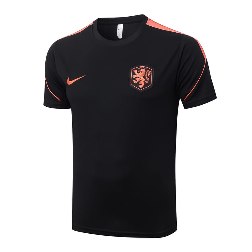Niederlande 2026-2027 Trikot- und Shorts-Set, Schwarz und Orange (2) Niederlande 2026-2027 Trikot- und Shorts-Set, Schwarz und Orange (2)