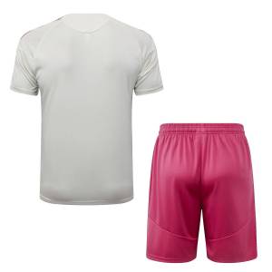 Ensemble Maillot Short Real Madrid 2026 2027 Blanc Rose (2) Ensemble Maillot Short Real Madrid 2026 2027 Blanc Rose (2)