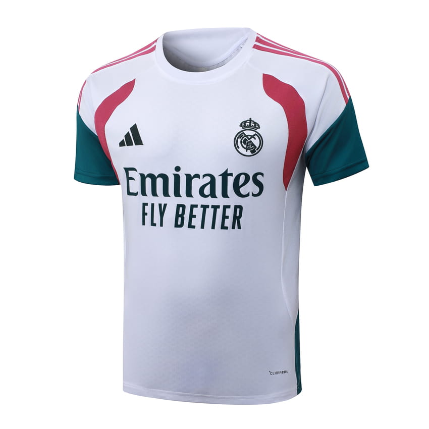 Ensemble Maillot Short Real Madrid 2026 2027 Blanc Rouge (4) Ensemble Maillot Short Real Madrid 2026 2027 Blanc Rouge (4)