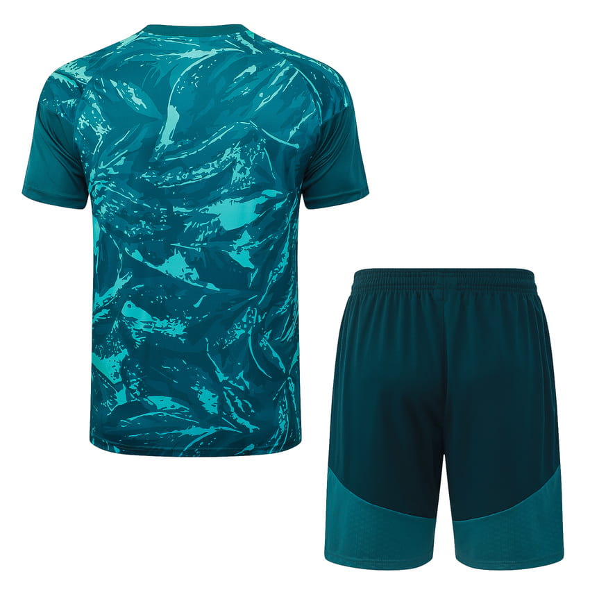 Ensemble Maillot Short Real Madrid 2026 2027 Vert Nuit (2) Ensemble Maillot Short Real Madrid 2026 2027 Vert Nuit (2)