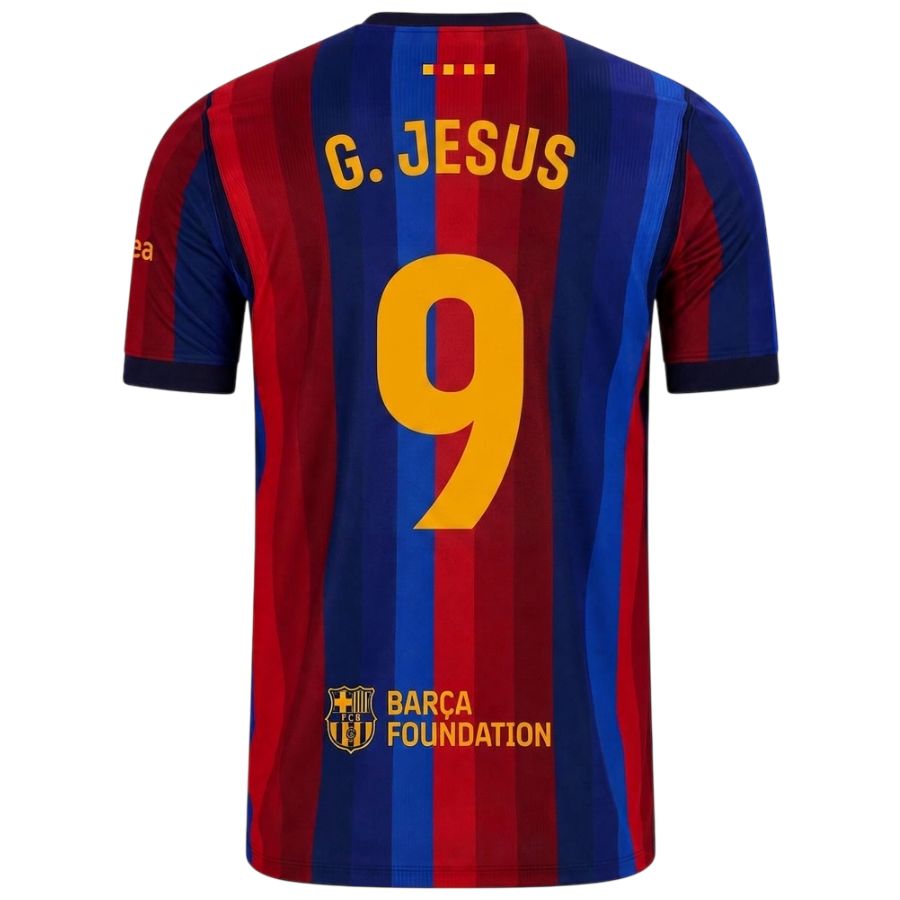 Maillot Barca Domicile 2026 2027 Jesus (2) Maillot Barca Domicile 2026 2027 Jesus (2)